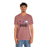 "I Stand With Israel Flag" T-Shirt