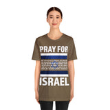 "Pray for Israel" T-Shirt