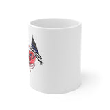 BLUE LIVE MATTER CHRISTMAS Ceramic Mug 11oz