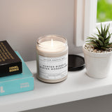 "Hunter Biden's Winter Wonderland" Novelty Candle