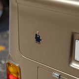 Transparent Outdoor Stickers, Square