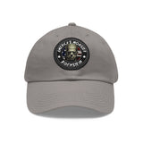 "Bidenstein" Hat with Leather Patch