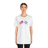 I STAND WITH ISRAEL SHORT-SLEEVE UNISEX T-SHIRT
