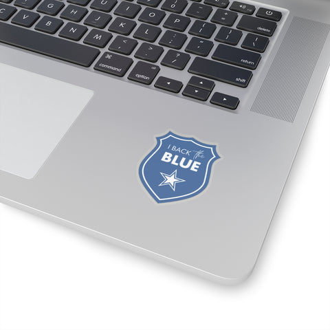 "I Back The Blue" Sticker