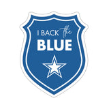 "I Back The Blue" Sticker