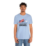 "I Stand With Israel Flag" T-Shirt