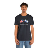 I STAND WITH ISRAEL SHORT-SLEEVE UNISEX T-SHIRT
