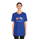 I STAND WITH ISRAEL SHORT-SLEEVE UNISEX T-SHIRT