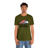 "I Stand With Israel Flag" T-Shirt