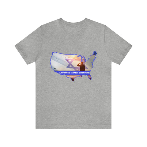 "SUPPORTING ISRAEL'S DEFENDERS" T-Shirt