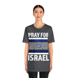 "Pray for Israel" T-Shirt
