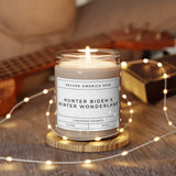 "Hunter Biden's Winter Wonderland" Novelty Candle