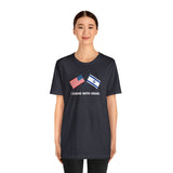 I STAND WITH ISRAEL SHORT-SLEEVE UNISEX T-SHIRT