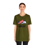 "I Stand With Israel Flag" T-Shirt