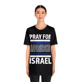 "Pray for Israel" T-Shirt