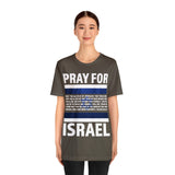 "Pray for Israel" T-Shirt