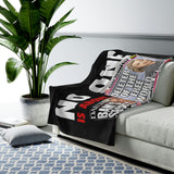 "No One Is Above The Law" Plush Blanket