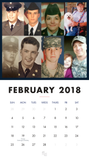 Support Our Veterans Wall Calendar