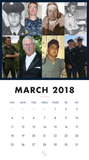 Support Our Veterans Wall Calendar