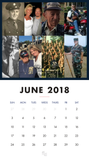 Support Our Veterans Wall Calendar