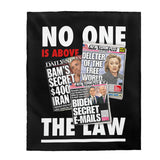 "No One Is Above The Law" Plush Blanket