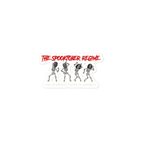 The SPOOKTOBER Regime Sticker