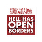 Hell Has Open Borders - Sticker