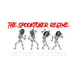 The SPOOKTOBER Regime Sticker