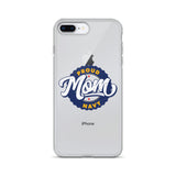 Proud Navy Mom iPhone Case