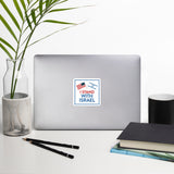 I Stand with Israel sticker