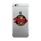 Proud Marine Mom iPhone Case