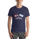 I Stand with Israel Short-Sleeve Unisex T-Shirt