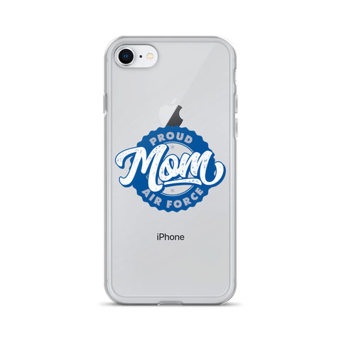Proud Air Force Mom iPhone Case