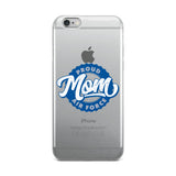 Proud Air Force Mom iPhone Case