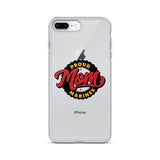 Proud Marine Mom iPhone Case