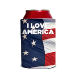 I Love America Koozie