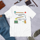 I'm a concerned parent Not a national security threat T-Shirt
