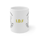 "I.D.F." Ceramic Mug 11oz