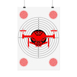 Drone shooting target