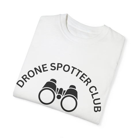 Drone spotter club T-shirt White