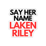 Laken Riley "Say Her Name" Sticker