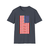 Christmas American Flag T-Shirt