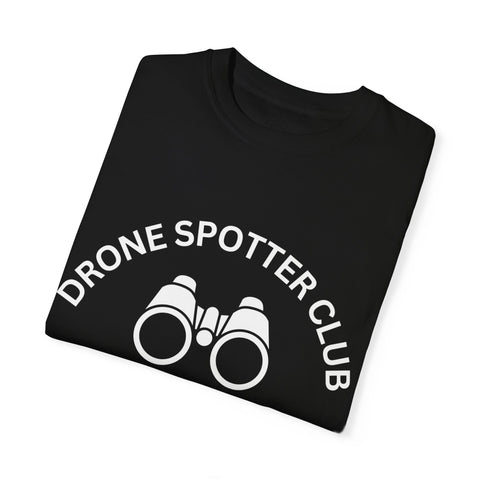 Drone Spotter Club T-shirt Black