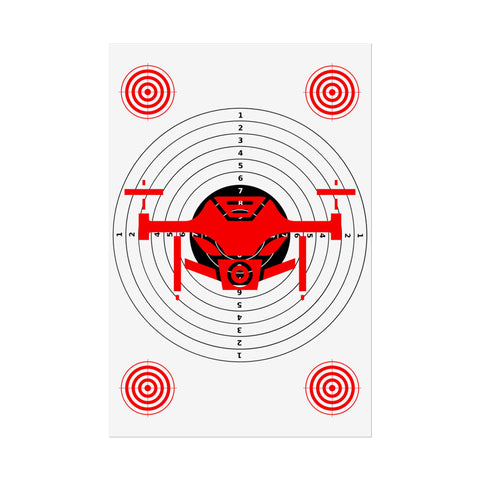 Drone shooting target