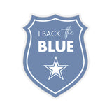 "I Back The Blue" Sticker