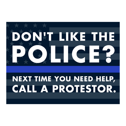 Don't Like the Police? Sticker