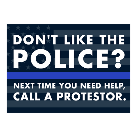 Don't Like the Police? Sticker