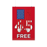 "Free 45" Wall Poster