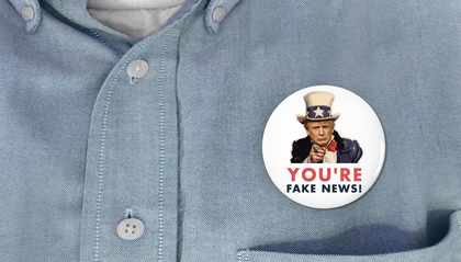 You're Fake News Button