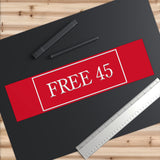 "Free 45" Bumper Sticker